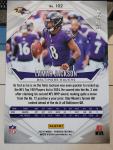 2024 Panini Phoenix Lamar Jackson #102 Gold Fade