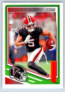 2025 Score Football Drake London #17 Card