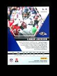 Lamar Jackson 2020 Panini Mosaic Red Prizm Card