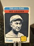 1973 Topps Ty Cobb All-Time Leaders Card #471