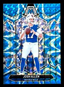 Josh Allen 2024 Panini Mosaic Blue Prizm Card
