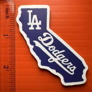 Los Angeles Dodgers Logo Sticker - MLB Collector's Item
