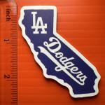 Los Angeles Dodgers Logo Sticker - MLB Collector's Item