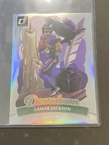 2025 Donruss Oversized Lamar Jackson Football Card