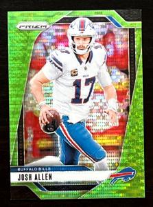 2024 Panini Prizm Josh Allen Neon Green Card