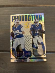 2025 Panini Donruss Josh Allen Khalil Shakir Card