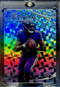 Lamar Jackson Checkerboard Refractor Card