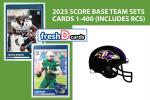 2025 SCORE NFL Ravens Team Set - Jackson & Henry