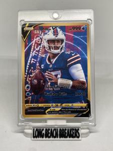Josh Allen Buffalo Bills Full Art Card