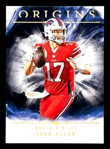 Josh Allen 2024 Panini Origins Buffalo Bills Card
