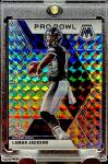 Lamar Jackson Silver Mosaic Refractor Card SSP