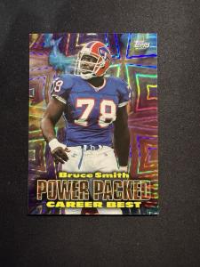 1999 Topps Chrome Bruce Smith Power Packed Card