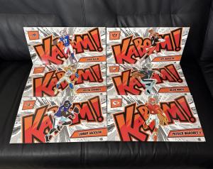 2025 Panini Absolute Football Kaboom! Complete Set