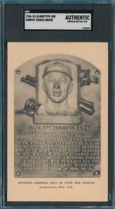 Lefty Grove 1946-1952 Alben's HOF Card