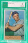 1954 Bowman Ralph Kiner Baseball Card BVG 5