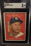 1961 Topps Mickey Mantle MVP #475 Card