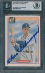 1983 Donruss Charlie Gehringer Signed Card