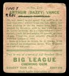 1933 Goudey Baseball #2 Dazzy Vance Card