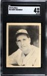 1939 Play Ball Hank Greenberg SGC 4 Card