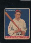 1933 Goudey Joe Cronin #63 Baseball Card