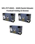 NFL 2025 Panini Mosaic Football Hobby Boxes (3)