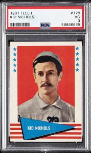 1961 Fleer Kid Nichols #129 Baseball Card