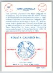 1977 Galasso Glossy Greats Tommy Connolly Card