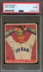 1933 Goudey #7 Ted Lyons Sports Card