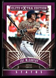 Joe McCarthy 2015 Panini Elite Purple Die Cut