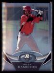 2011 Bowman Platinum Billy Hamilton Refractor Card