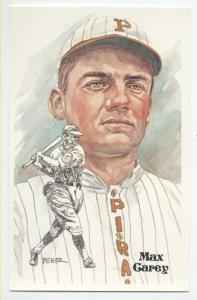 Max Carey Unsigned Perez Steele Postcard