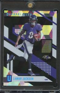 Lamar Jackson 2021 Cubic SSP 18/25 Card