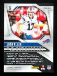 2024 Panini Prizm Josh Allen Red White Blue Card