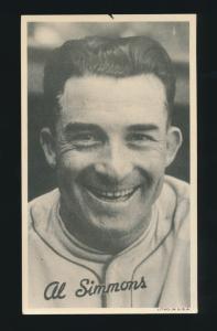 1936 Goudey Al Simmons Detroit Tigers Card