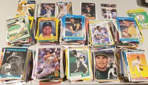 Oakland Athletics 300 Card Lot with Stars