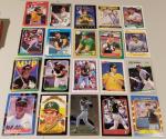 Oakland Athletics 300 Card Lot with Stars