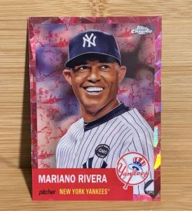 2022 Topps Chrome Mariano Rivera Fuchsia Refractor /100