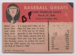 1961 Fleer Home Run Baker Baseball Card #6