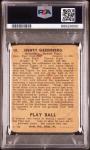 Hank Greenberg 1940 Play Ball PSA 1 Card