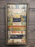 Tobacco Cards Wood Baseball Set Sign Ty Cobb