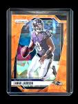 Lamar Jackson 2024 Panini Prizm Orange Cracked Ice