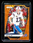 2024 Panini Prizm Josh Allen Orange Disco Card