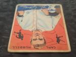 Carl Hubbell 1934 Goudey Baseball Card #12