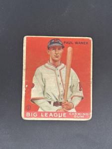 1933 Goudey Paul Waner #25 Baseball Card