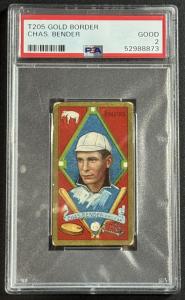 1911 T205 Chas. Bender Gold Border Card