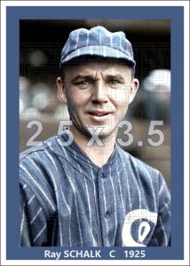 Ray Schalk 1925 White Sox Color Print