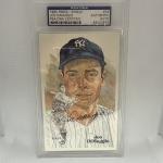 1980 Joe DiMaggio Auto Perez-Steele #75 Card