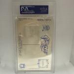 1980 Joe DiMaggio Auto Perez-Steele #75 Card