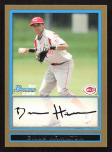 2009 Bowman Draft Billy Hamilton Gold #BDPP2 Card