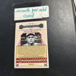 Zack Wheat 2012 Panini Cooperstown Red Crystal Card